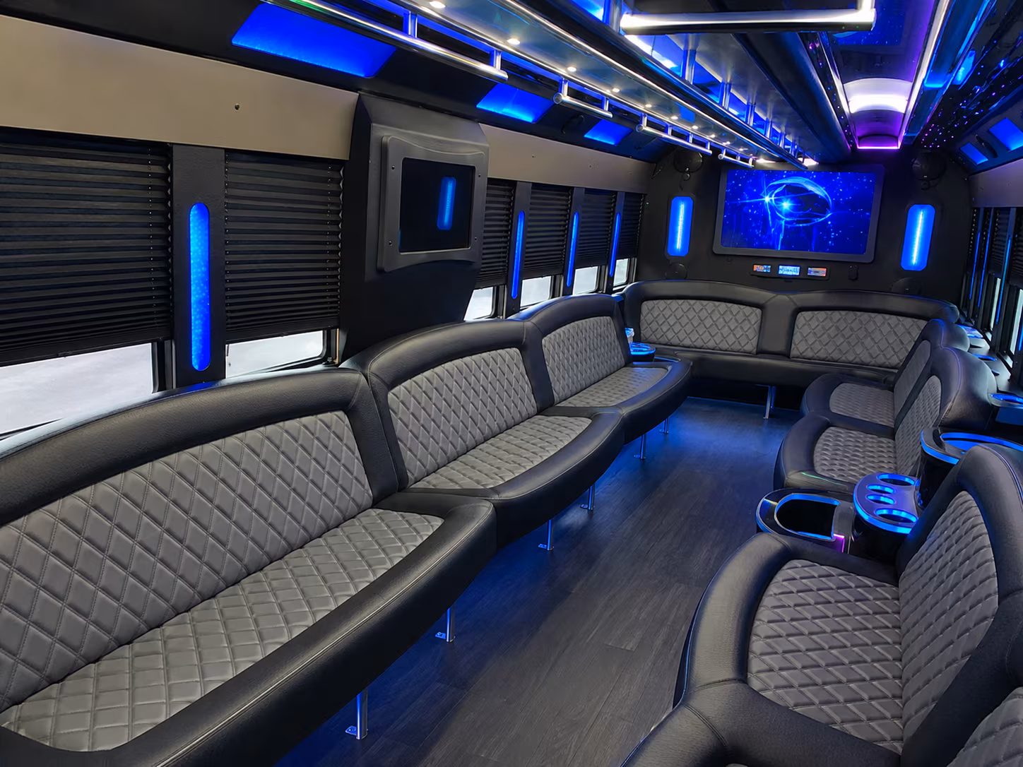 the bus type and amenities